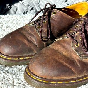 👞🖤 Vintage Dr. Martens 1561 Brown Oxfords! Size 11, CK A 09, Made in England